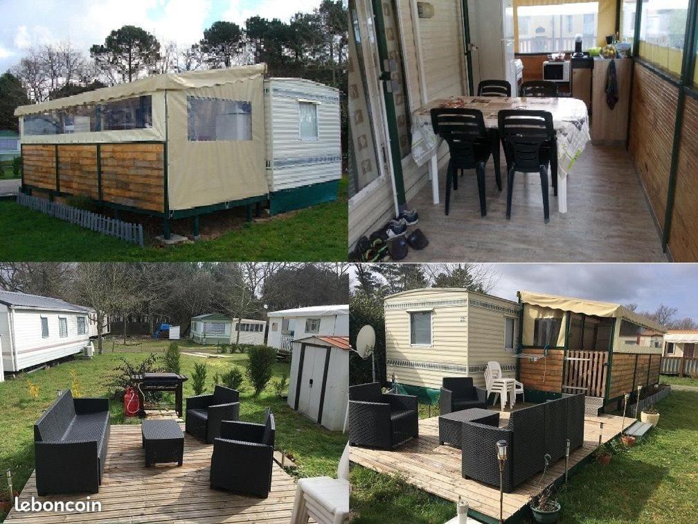 Mobilhome Bien Equipe Et Climatise Mimizan Exterior foto
